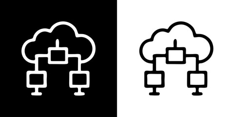 Business icon. Chart. Up. CEO. Black icon. Silhouette. Vector icon. Logos