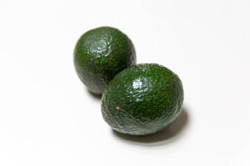 Avocado isolated on a white background