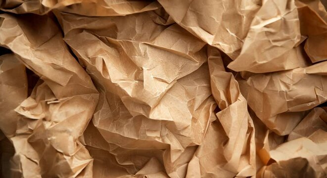 Ecofriendly Packaging With Crumpled Paper In Cardboard Boxes For Online Goods