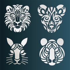 Animals Made with Shapes