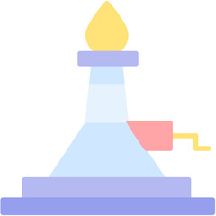 Bunsen Burner vector design .svg