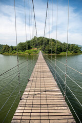 THAILAND PHETCHABURI KEANG KRACHAN DAM LAKE