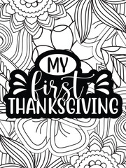 Christian jesus Quotes Flower Coloring Page Beautiful black and white illustration for adult coloring book