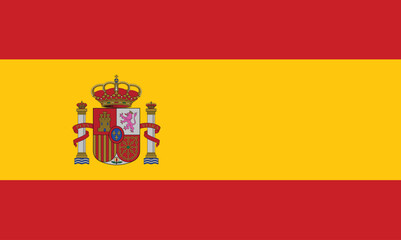 beautiful Spain Flag