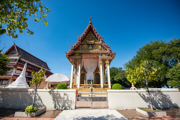 Naklejka premium THAILAND SAMUT PRAKAN WAT KLANG
