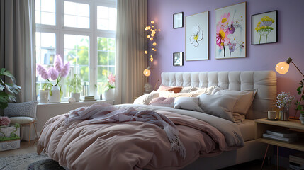 bedroom with bed