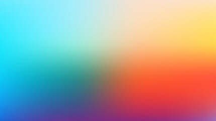 Smooth and blurry colorful gradient mesh background. Modern bright rainbow colors. Easy editable soft colored vector banner template. Premium quality