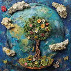 Earth Day - obrazy, fototapety, plakaty