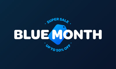 blue month sale