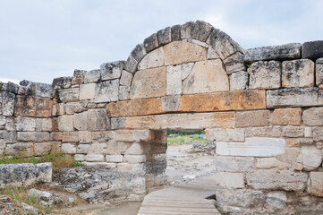 ruins of the ancient fortress