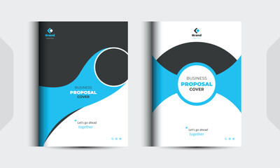 Corporate Business Proposal Cover Design Template Concepts
