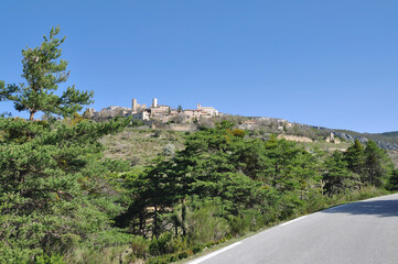 medieval Village of Bargeme,Provence-Alpes-Côte d’Azur,Var Department,Provence,Verdon Nature Park,France