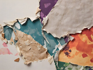 Torn Paper Backgrounds for Stylish Decor.