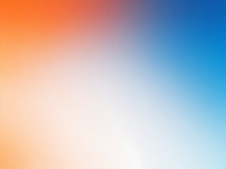 White blue, orange blurred gradient on dark grainy background