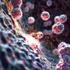 Bright Molecular Entrance into Cellular Architecture