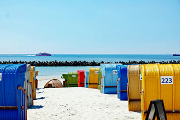 Helgoland D&uuml;ne Strandk&ouml;rbe