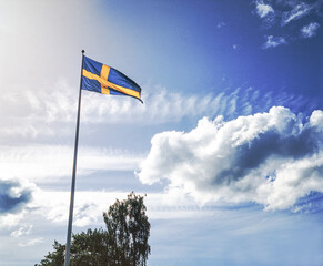 swedish flag, sverige,sweden,nacka,stockholm,Mats
