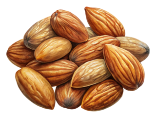 Almonds seeds