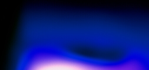 Deep blue grainy gradient background, abstract noise texture with light