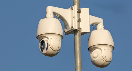 Urban Watch: Street Surveillance Camera in Action