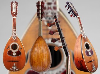 Neapolitan mandolin from the late 19th century 