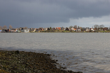 Schöner Blick auf den beschaulichen Fischerort Maasholm an der Schlei.