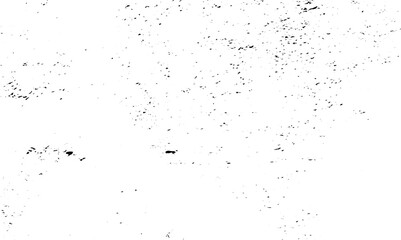 Black grunge or grainy texture isolated on transparent background. Dust overlay texture with grunge effect. Vector illustration.