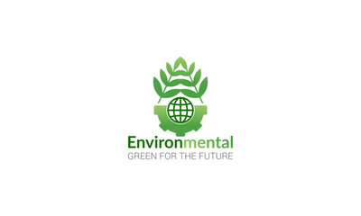 logo of a healthy environment with natural themes Art Illustration