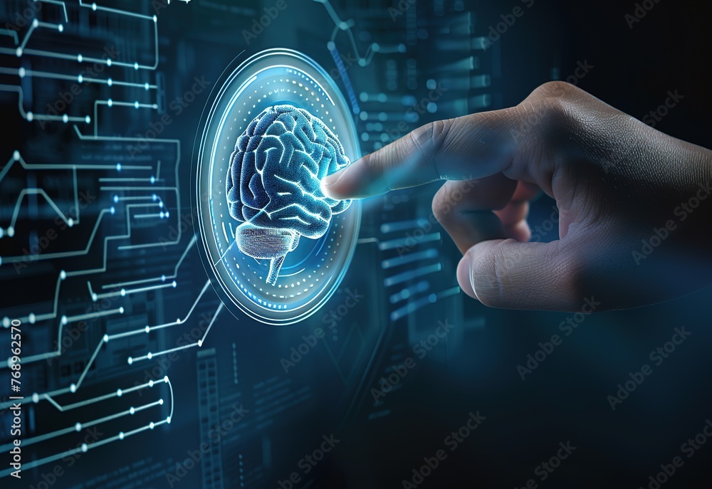Poster integrating artificial intelligence and the human brain: conceptualizing neural networks and cogniti