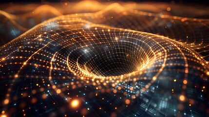 Quantum Mesh: A Geometric Representation of the Universe's Fabric