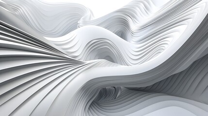 Dynamic of Space and Form: An Abstract 3D Journey Through Intersecting Lines and Planes