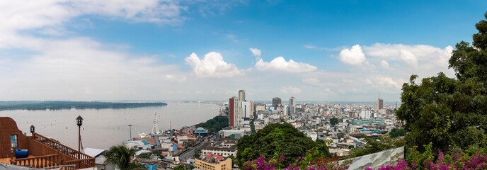 Vista panorámica de Guayaquil, Ecuador