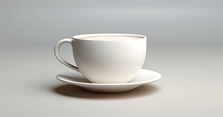 Coffee cup on wooden table with bokeh background. generative ai