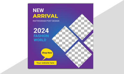 Fashion Social Media Design Template