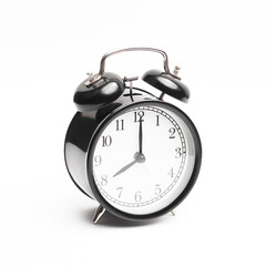 alarm clock isolated on white
