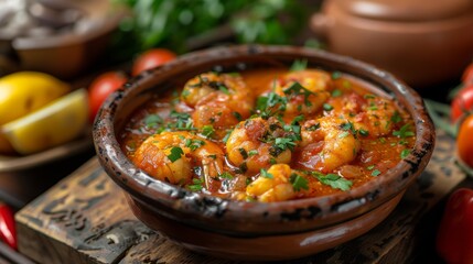 The world's most famous Brazilian Watapa is a thick spicy shrimp stew with fish