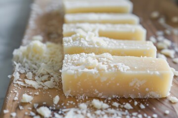 Fototapeta na wymiar A sprinkle of Parmesan cheese for added flavor