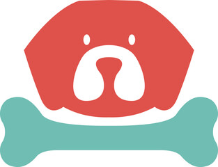 Pet Shop Minimalist Logo Icon