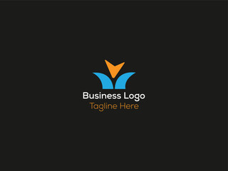 minimal business professional logo design