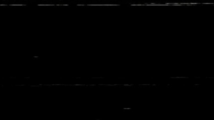 Analog Video Noise, A digital glitch, flickering line disrupts the image, a technical artifact indicative of signal or errors.