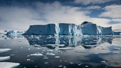 Foto op Canvas Antarctica Ice Melting Icebergs  © rouda100