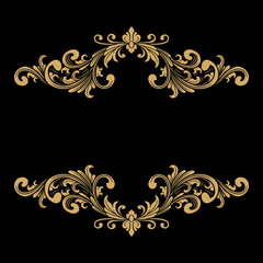 Luxury frame Ornament wedding decoration