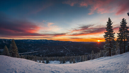 Big Bear Mountain Skiing California 