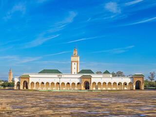 Facade of the Assounna Mosque in Rabat - 768982165