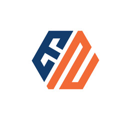 EZ letter logo design vector and ZE letter logo design vector template