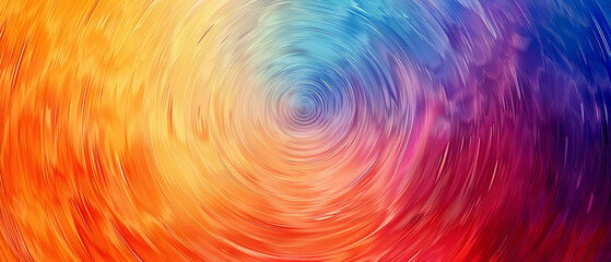 Witness the hypnotic beauty of a vibrant color spectrum gracefully blending into a splendid gradient, captured in high-definition to emphasize its captivating vibrancy. - obrazy, fototapety, plakaty