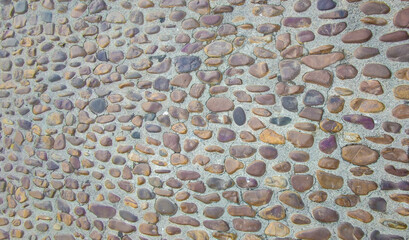 Monumental Complex road surfaces, Caceres, Spain