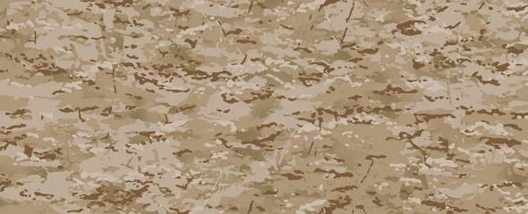 Fotobehang crye precision multicam camo pattern for wallpaper or print material decal, arid tropic black multi terrain camouflage america © AchmadRizal