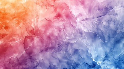 Vibrant abstract artwork with flowing watercolor patterns in soothing pastel blue, pink, and orange...