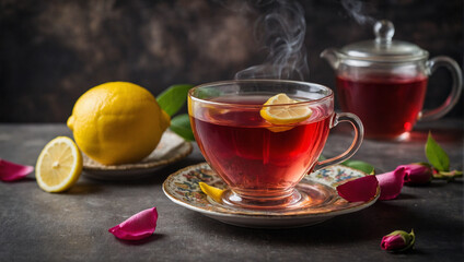 Rose Lemon Tea 